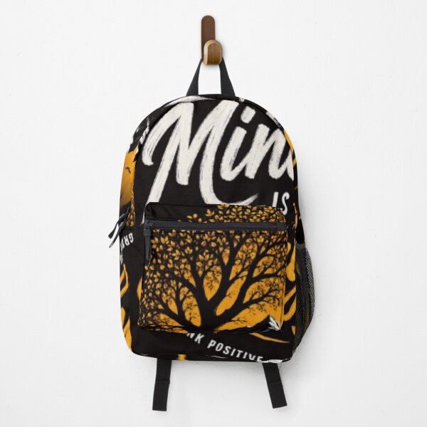 Item preview, Mindset Is Everything Mountain Sunrise Motivation Nature Tree Silhouette designed and sold by Be-You-Vibes.
