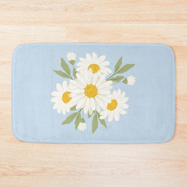 Item preview, White Daisy Bouquet | Soft Botanical Floral Art Print & Sticker designed and sold by Olive Thread Co..