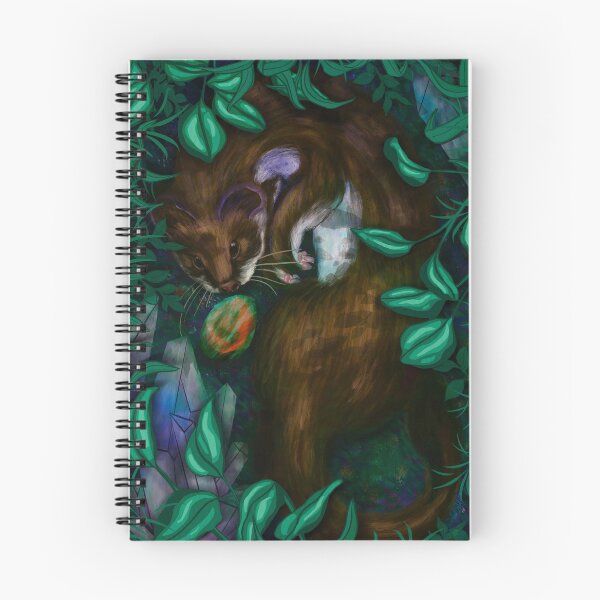 Item preview, The Stoat and Dragonsblood Stone designed and sold by tinaschofield.