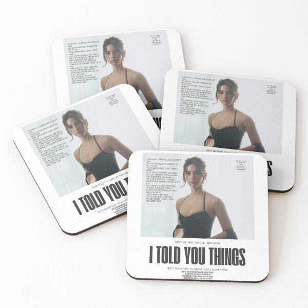 Item preview, Gracie I Told You Things Lyrics Collage Vintage Aesthetic Shirt designed and sold by gringoods.
