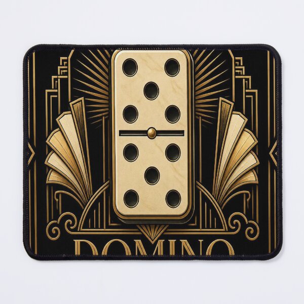 Item preview, Domino Double Five Art Deco designed and sold by SunnyDesign82.