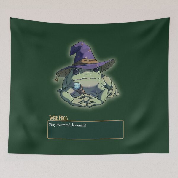 Item preview, Wise Frog designed and sold by Sarya Art.