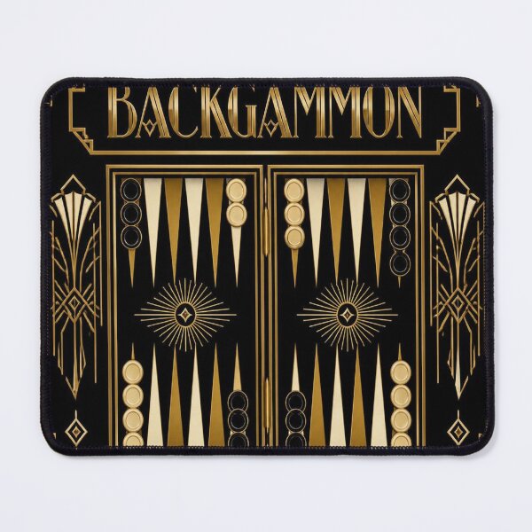 Item preview, Backgammon Board Art Deco designed and sold by SunnyDesign82.
