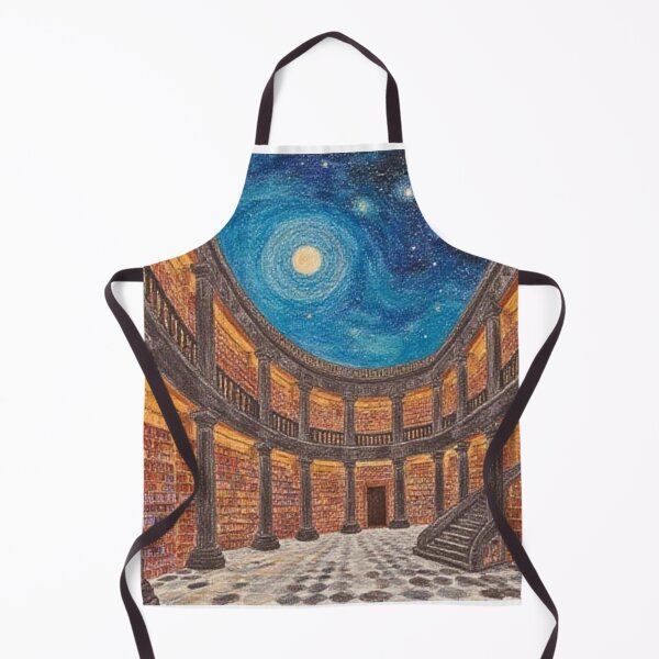 Item preview, Magical Fantasy Bookshelf Art designed and sold by Bright Stone .