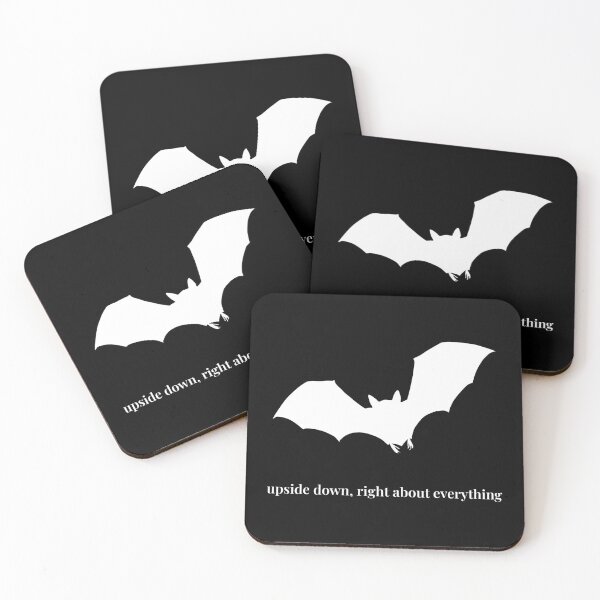 Item preview, Copy of Upside Down, Right About Everything – Minimalist Bat Silhouette designed and sold by Soulink-Studio.