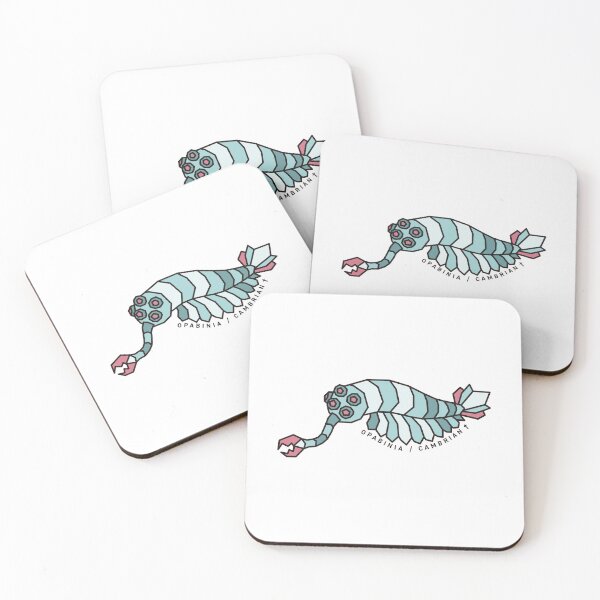 Item preview, Geometric Opabinia - Dusty Rose Accent designed and sold by AnimalsKnowAll.