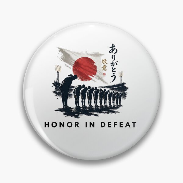 Item preview, Honor in Defeat - Japanese Sportsmanship & Respect Final Bow designed and sold by LEOdesignerArt.