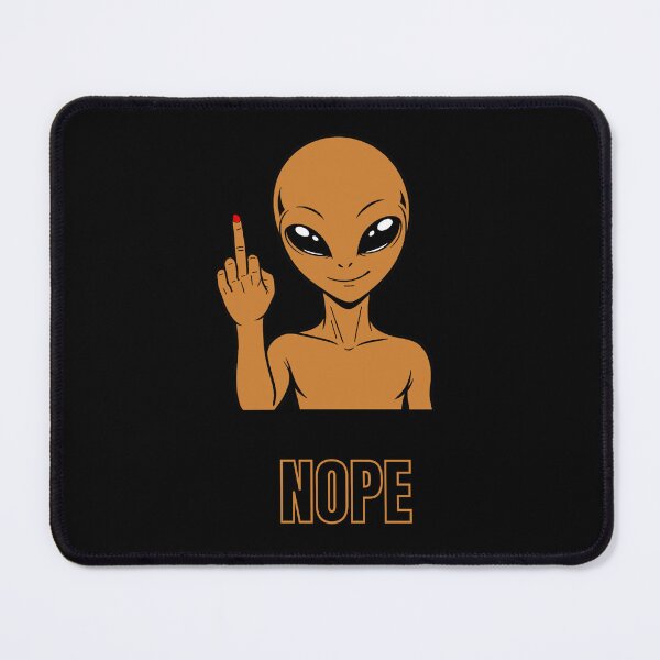 Item preview, ZORGO Signals Bronze Edition – Funny Alien Hand Gesture | Minimalist Space Character Sticker designed and sold by The-Visitors.