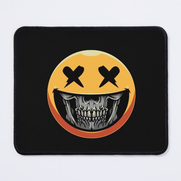 Item preview, Evil Smile Skull Emoji Horror Smiley Face designed and sold by Gbriel3.