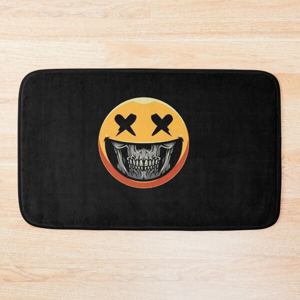 Item preview, Evil Smile Skull Emoji Horror Smiley Face designed and sold by Gbriel3.
