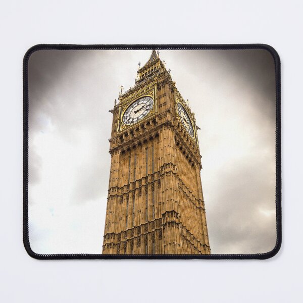 Artikelvorschau, London, England – Big Ben – Der ikonische Westminster-Uhrturm entworfen und verkauft von missioncreek.