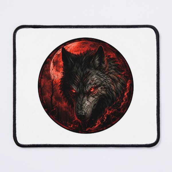 Item preview, Wolf, Big black wolf, Black wolf designed and sold by PatternFly.