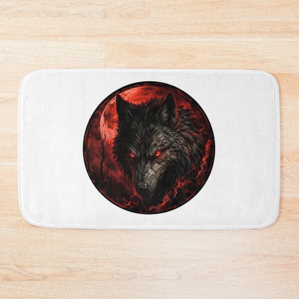 Item preview, Wolf, Big black wolf, Black wolf designed and sold by PatternFly.