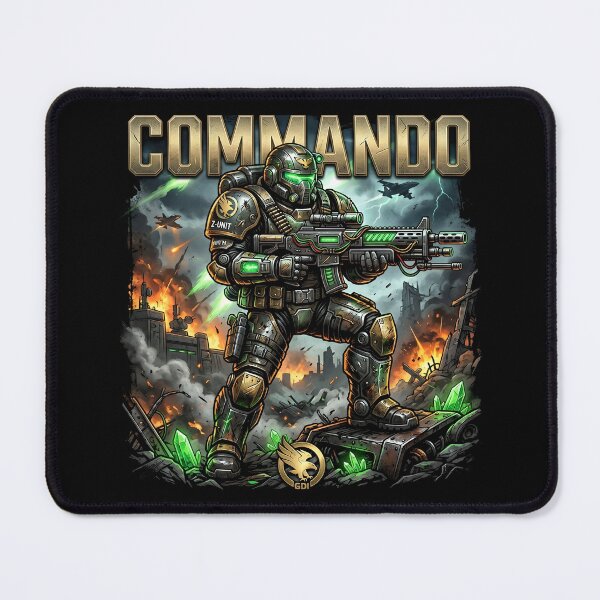Item preview, Command and Conquer GDI Commando Trooper designed and sold by Gabriela Mihai.