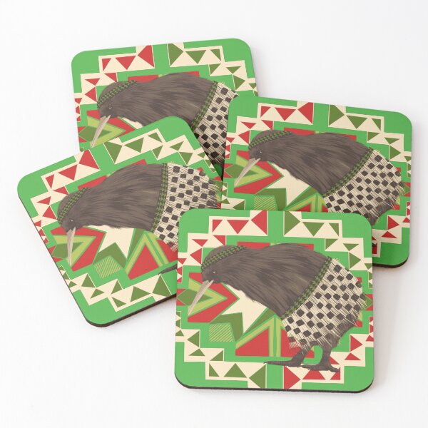 Item preview, Traditional Geometric Kiwi Bird designed and sold by CosmicFna.