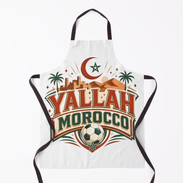 Item preview, African football, world cup 2026, football fans, yallah morocco, Moroccan culture designed and sold by TrueArtVibes.