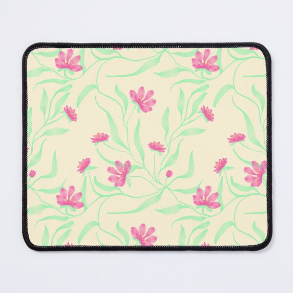 Item preview, Trailing Watercolor Floral Pink Flowers designed and sold by HydrangeaDelMar.