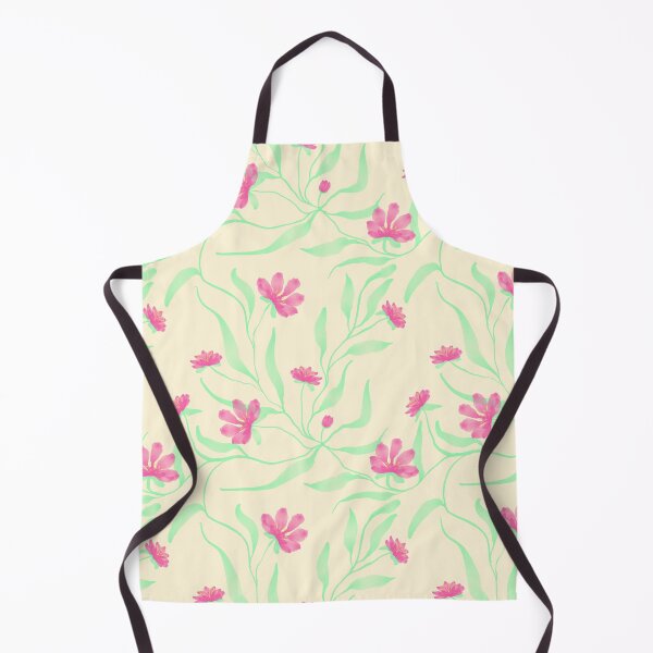 Item preview, Trailing Watercolor Floral Pink Flowers designed and sold by HydrangeaDelMar.