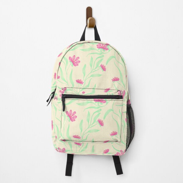 Item preview, Trailing Watercolor Floral Pink Flowers designed and sold by HydrangeaDelMar.