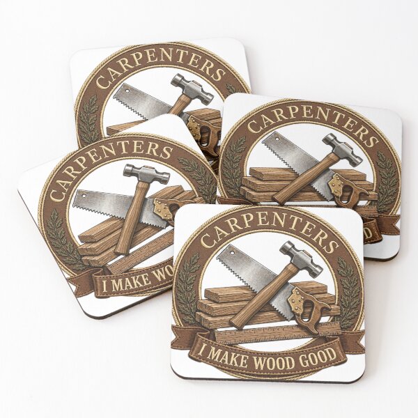 Item preview, Carpenter Shirt — I Make Wood Good | Hammer Saw Woodworker Gif designed and sold by Donartpictures.