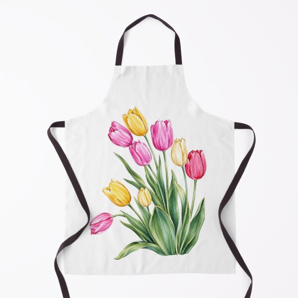 Item preview, Spring Tulip Bouquet Botanical Watercolor Floral designed and sold by Moizento.