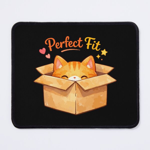 Item preview, Cute Kawaii Orange Cat in a Cardboard Box | Perfect Fit Funny Cat  designed and sold by stylishdzign.