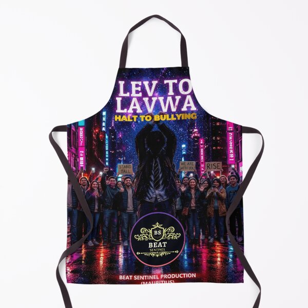 Item preview, Lev To Lavwa | Halt To Bullying | Creole EDM & Hard Rock | Beat Sentinel designed and sold by PING 999 STUDIO.