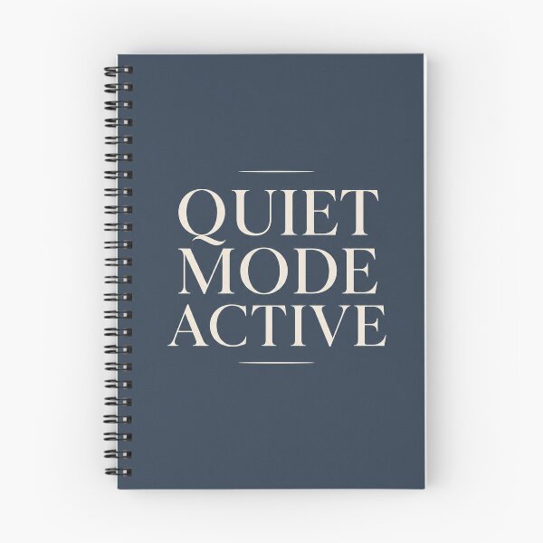 Item preview, Quiet Mode Active designed and sold by aihrgdesign.