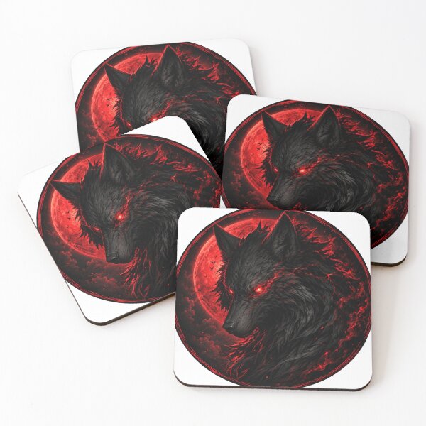 Item preview, Wolf, Big black wolf, Black wolf designed and sold by PatternFly.