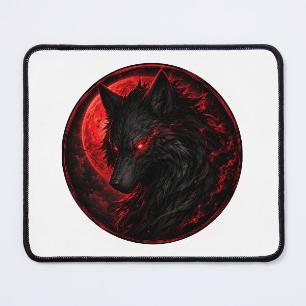 Item preview, Wolf, Big black wolf, Black wolf designed and sold by PatternFly.