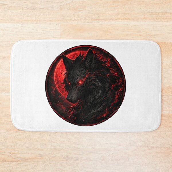 Item preview, Wolf, Big black wolf, Black wolf designed and sold by PatternFly.