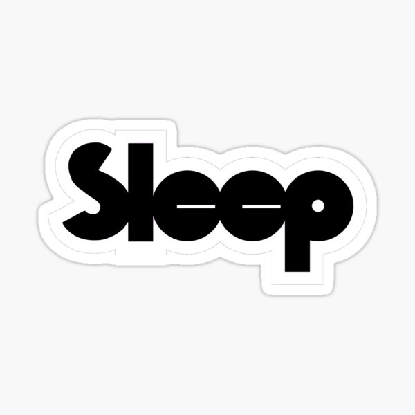 "sleep band rock" Sticker for Sale by Yotalae Redbubble