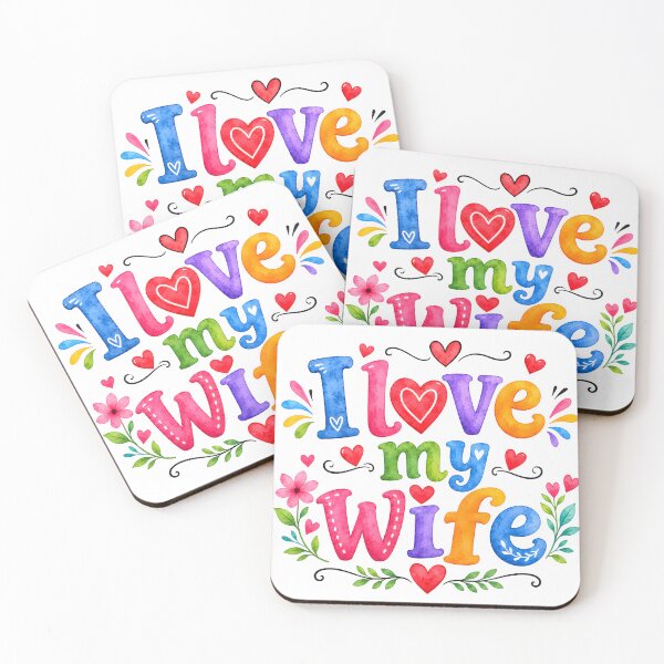 Item preview, I love my wife designed and sold by nimmitrends.