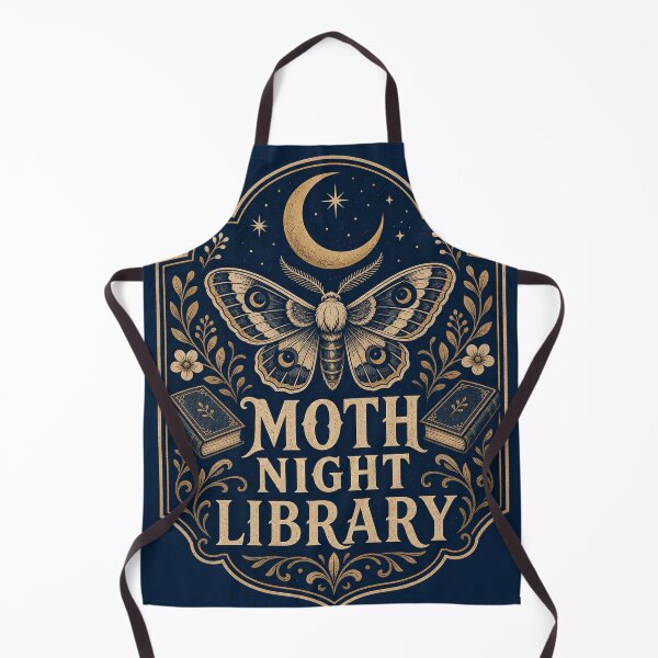 Item preview, Moth Night Library designed and sold by aihrgdesign.