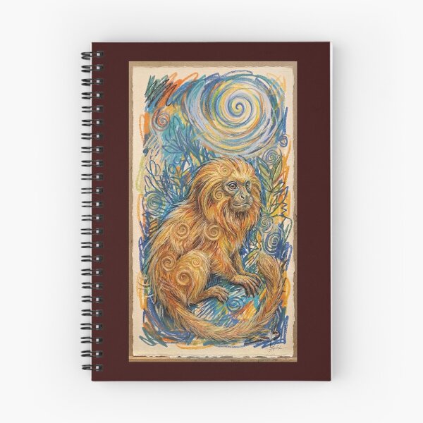 Item preview, Golden Lion Tamarin Van Gogh Tribute designed and sold by  Color & Form.