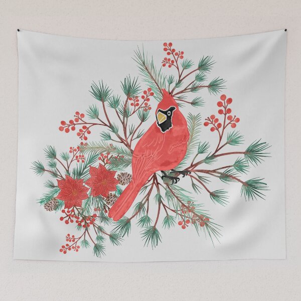 Item preview, Cardinal and Poinsettia designed and sold by famenxt.