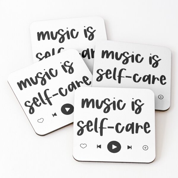 Item preview, Music is Self Care designed and sold by SantaLisaPier.