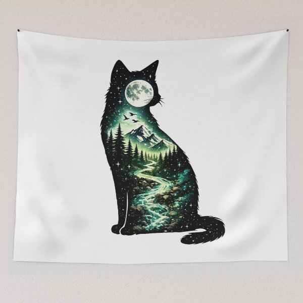Item preview, Neon View Cat designed and sold by Diccileo.