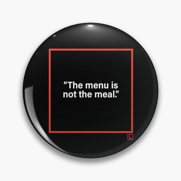 Item preview, Red Frame Thoughts | Minimal Typography Art designed and sold by Lifer Art and Design.