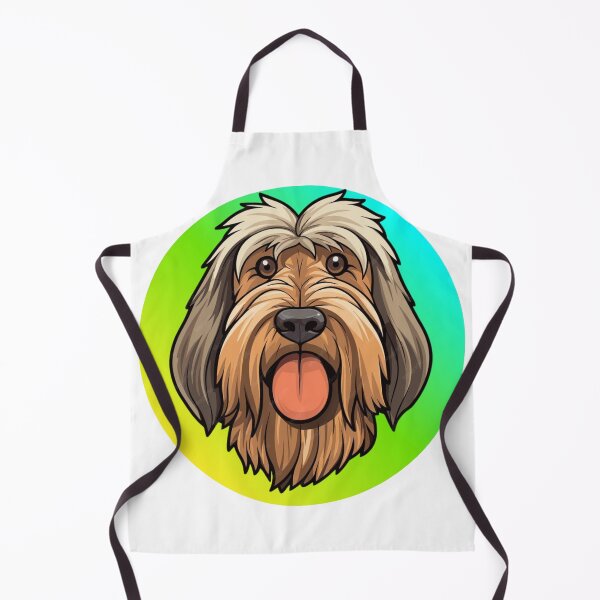 Item preview, Cute Cartoon Shaggy Dog Happy Puppy Rainbow Circle designed and sold by EHdesignShop.