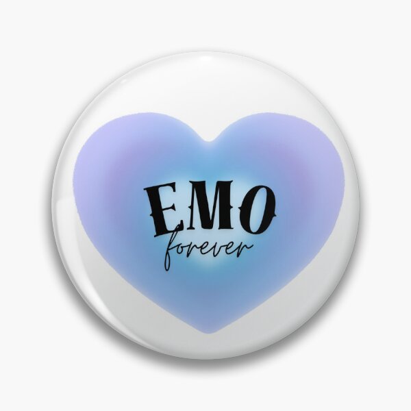 Item preview, Emo Forever Heart (purple & blue) designed and sold by juliagz.