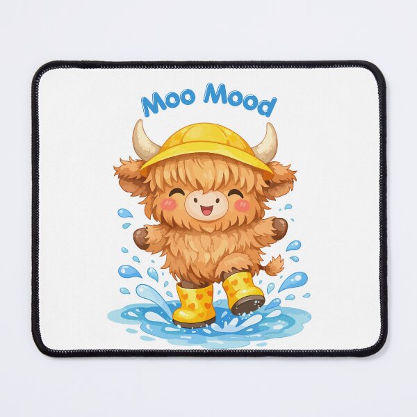 Item preview, Cute Kawaii Highland Cow for Cow Lovers | Moo Moo Funny Farm Animal  designed and sold by stylishdzign.