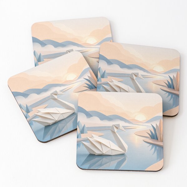 Item preview, Origami Swan River designed and sold by aihrgdesign.