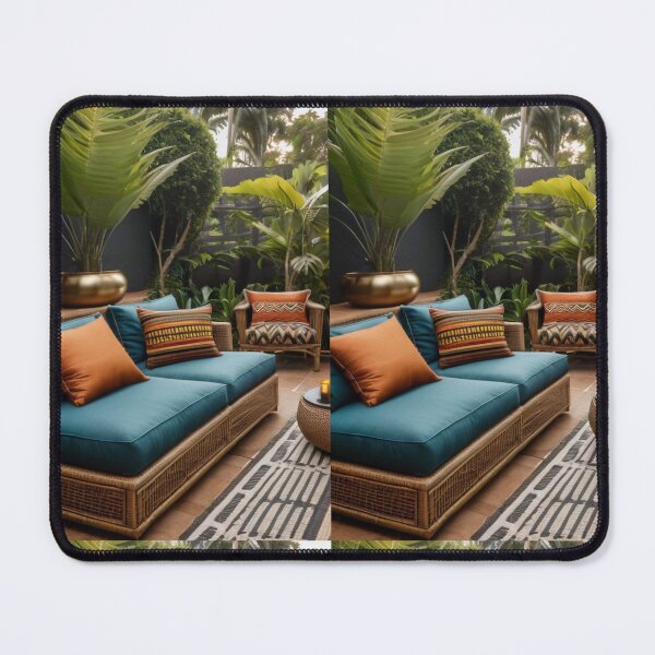 Item preview, Interior - Afro-Bohemian Living Space, Tropical Ambiance and Contemporary Aesthetic designed and sold by Reverso-Design.