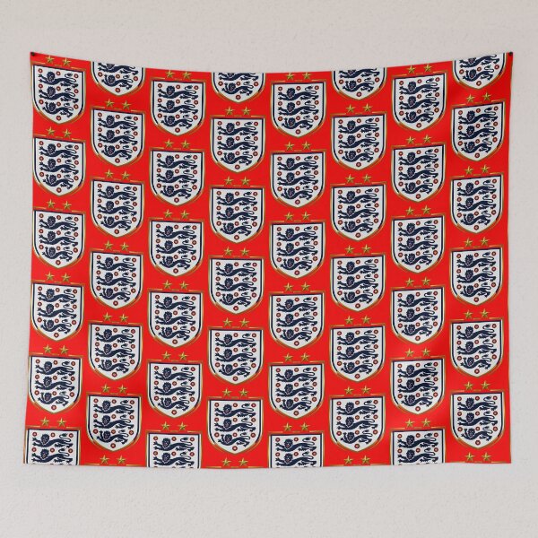 Item preview, England 1966 Three Lions Retro Football Vintage Design designed and sold by printerrs.