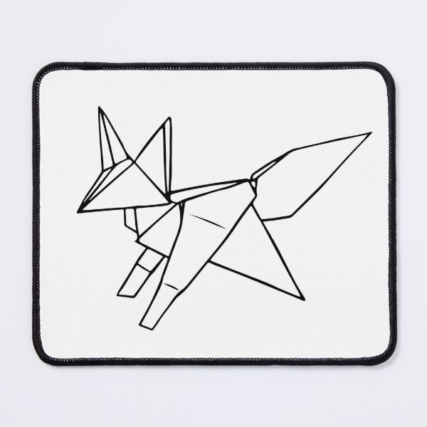 Item preview, Origami Fox - Folded Ferality - Paper Kitsune designed and sold by Zenvie.