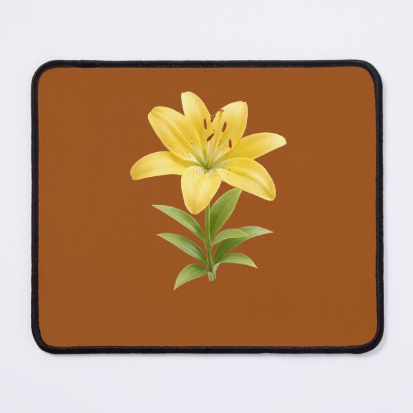 Item preview, Elegant Yellow Lily - Cottagecore Botanical Aesthetic Art designed and sold by StoryVibes.