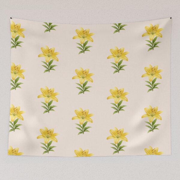 Item preview, Elegant Yellow Lily - Cottagecore Botanical Aesthetic Art designed and sold by StoryVibes.