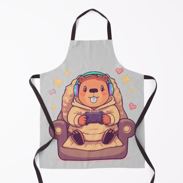 Item preview, Kawaii Gamer Capybara | Cute Gaming Animal Sticker designed and sold by Stylestickers55.