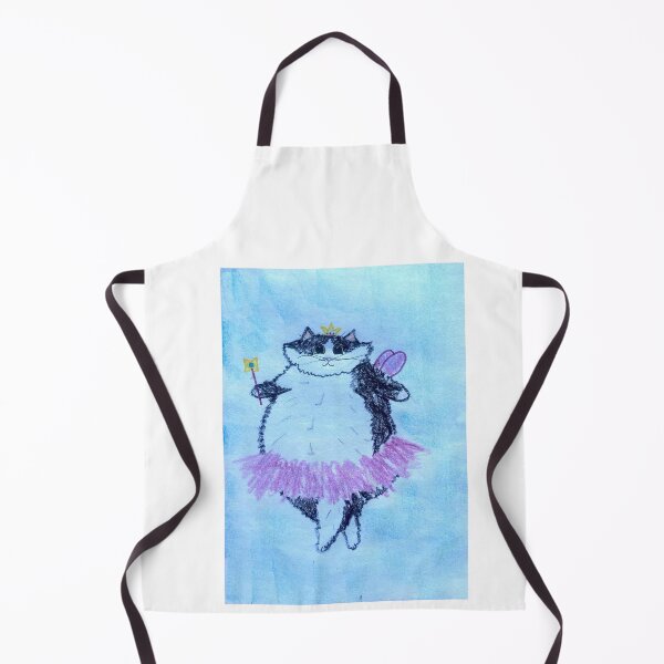 Item preview, Cute Tuxedo Cat Fairy Ballerina in Pink Tutu designed and sold by MagicYana.